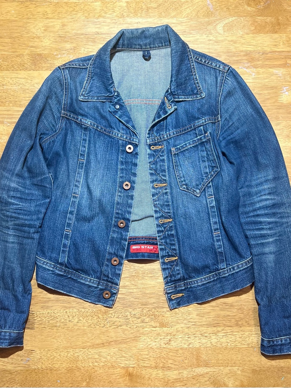 Big Star Blue Denim Jean Jacket